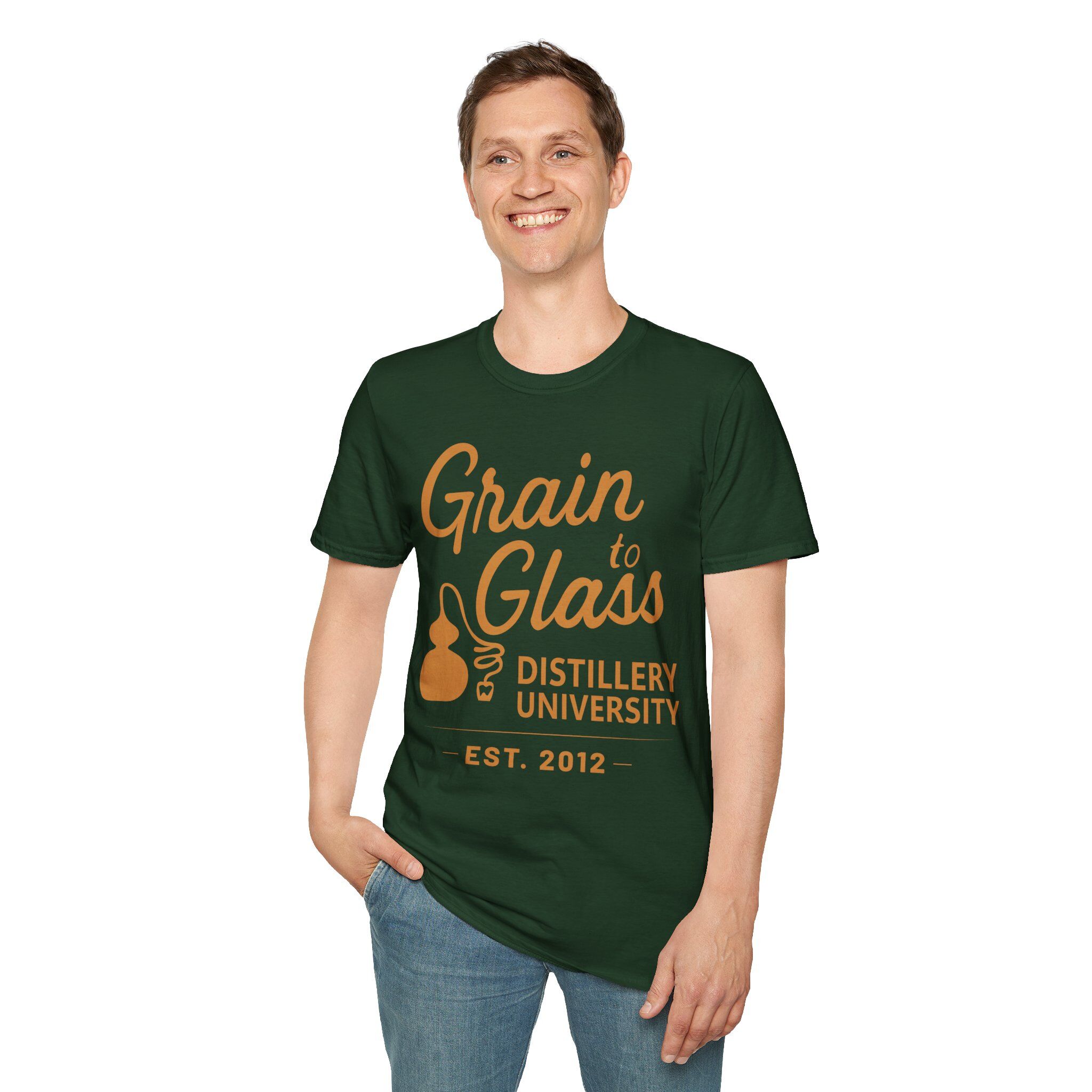 "Grain To Glass” Unisex T-Shirt - Image 40